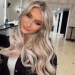 Elliana Walmsley Instagram - if only my hair and makeup looked like this every day Habit Salon