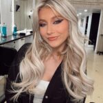 Elliana Walmsley Instagram - if only my hair and makeup looked like this every day Habit Salon