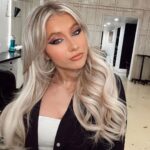 Elliana Walmsley Instagram - if only my hair and makeup looked like this every day Habit Salon