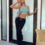 Elliana Walmsley Instagram - Feeling fashionable and confident in my new @donna_adi outfit! This artist collaboration with @sheinx__official official helps to discover & empower emerging artists by allowing them to create their own collection for SHEIN. Use my code “ELLI” for 15% off the entire @sheinofficial site, live in color! 💚 Go shop the new #SHEINXDonnaAdi Collection and you won’t be disappointed! Link in bio to shop! Discover, Design, Empower. ☺️ #SHEINX #SHEINforall #SHEINpartner My Top: 11136168 My Bottoms: 8709027 My Purse: 10944163 Los Angeles, California
