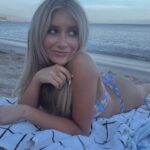Elliana Walmsley Instagram - basic beach photo type beat Paradise Cove Beach - Malibu