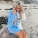Elliana Walmsley Instagram - basic beach photo type beat Paradise Cove Beach - Malibu