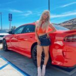 Elliana Walmsley Instagram - let’s go for a ride 🚗🛍❤️ @urbanoutfitters Los Angeles, California
