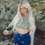 Elliana Walmsley Instagram - je ne regrette rien 💚🌸 Los Angeles, California