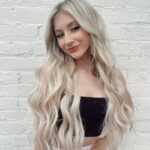 Elliana Walmsley Instagram - blonde hair don’t care 💋💇🏼‍♀️ @hairby_chrissy @mua_nat Beverly Hills, California