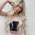 Elliana Walmsley Instagram - blonde hair don’t care 💋💇🏼‍♀️ @hairby_chrissy @mua_nat Beverly Hills, California