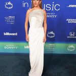 Ellie Goulding Instagram - Unbelievably proud to attend the @billboard Women In Music Awards to present @icespice with the Hit Maker award. I love this girl ❤️‍🔥 Also I love this dress. Felt pretty iconic this year - thank you Billboard for this important and special night celebrating female artists slaying in a (still) male dominated industry 🤪🤍 🕊️ Styled by @kyledevolle Make up my girl @janicedaoud and hair my lovely @rikkigash