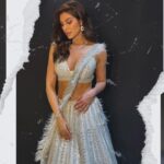 Elnaaz Norouzi Instagram - My look for Ira and Nupur’s Wedding 🤍 Happy Sunday . . . . . Outfit @chameeandpalak Accessories @designerdreamcollection x @goldenwindow @ascend.rohank Big Shoutout to my amazing styling team ❤️ @stylingbyvictor @sohail__mughal___ Mumbai, Maharashtra