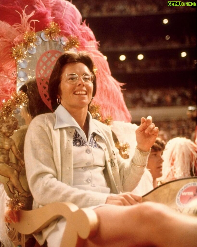 Elton John Instagram - 50 years ago today, @BillieJeanKing defeated Bobby Riggs in the Battle of the Sexes, captivating the world with her incredible talent and spirit. Her victory transcended sports, becoming a symbol of progress and equality. She’s a true icon who I’m lucky enough to call a close friend. Thank you, Billie Jean, for being a champion on and off the court. 🌟👏 📷: @GettySport #BOTS50