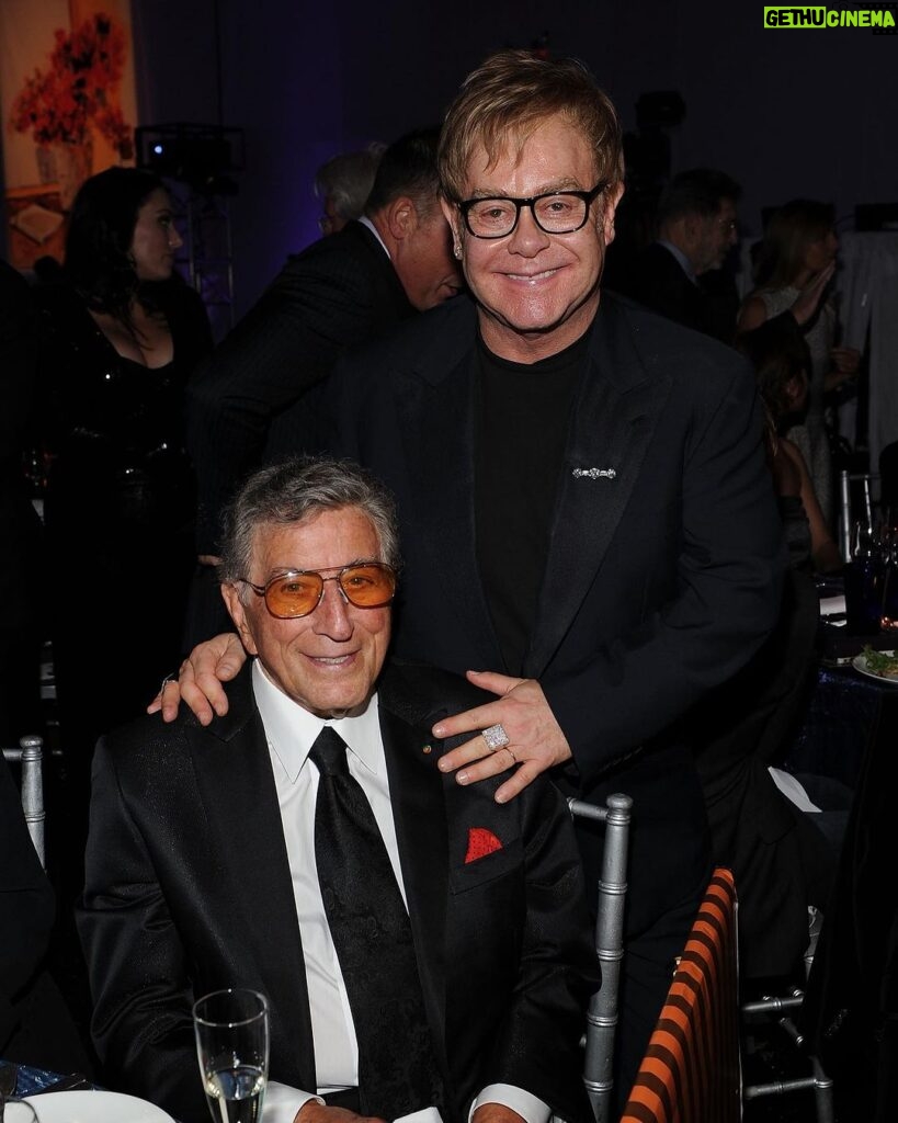 Elton John Instagram - So sad to hear of Tony’s passing. Without doubt the classiest singer, man, and performer you will ever see. He’s irreplaceable. I loved and adored him. Condolences to Susan, Danny and the family.