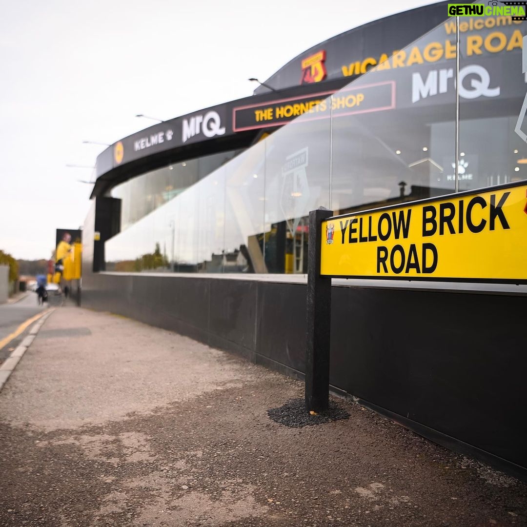 Elton John Instagram - π΄πππππ π΅ππΎπΈπ π
ππΆπΉ. π @eltonjohn has given his blessing to the re-naming of Occupation Road in tribute to his stellar career as a musician & life-long love of Watford FC. β βUsing βYellow Brick Roadβ is a really fantastic, clever way for supporters to have played their part in recognising a time when I was here pretty much every day β on this amazing journey with Graham Taylor,β said Elton. βAs Iβve said many times before, Watford Football Club has done more for me in my lifetime than I ever did for it.β