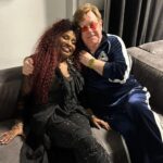 Elton John Instagram - Reflecting on an incredible Friday night at #RockHall2023 - congratulations @rockhall on a brilliant event inducting some of the great musicians of this generation. It was a blast to meet you @missymisdemeanorelliott, @willienelsonofficial, @mrpeterframpton, @flavorflavofficial, @officialdjkoolherc and @chakakhan! 🚀