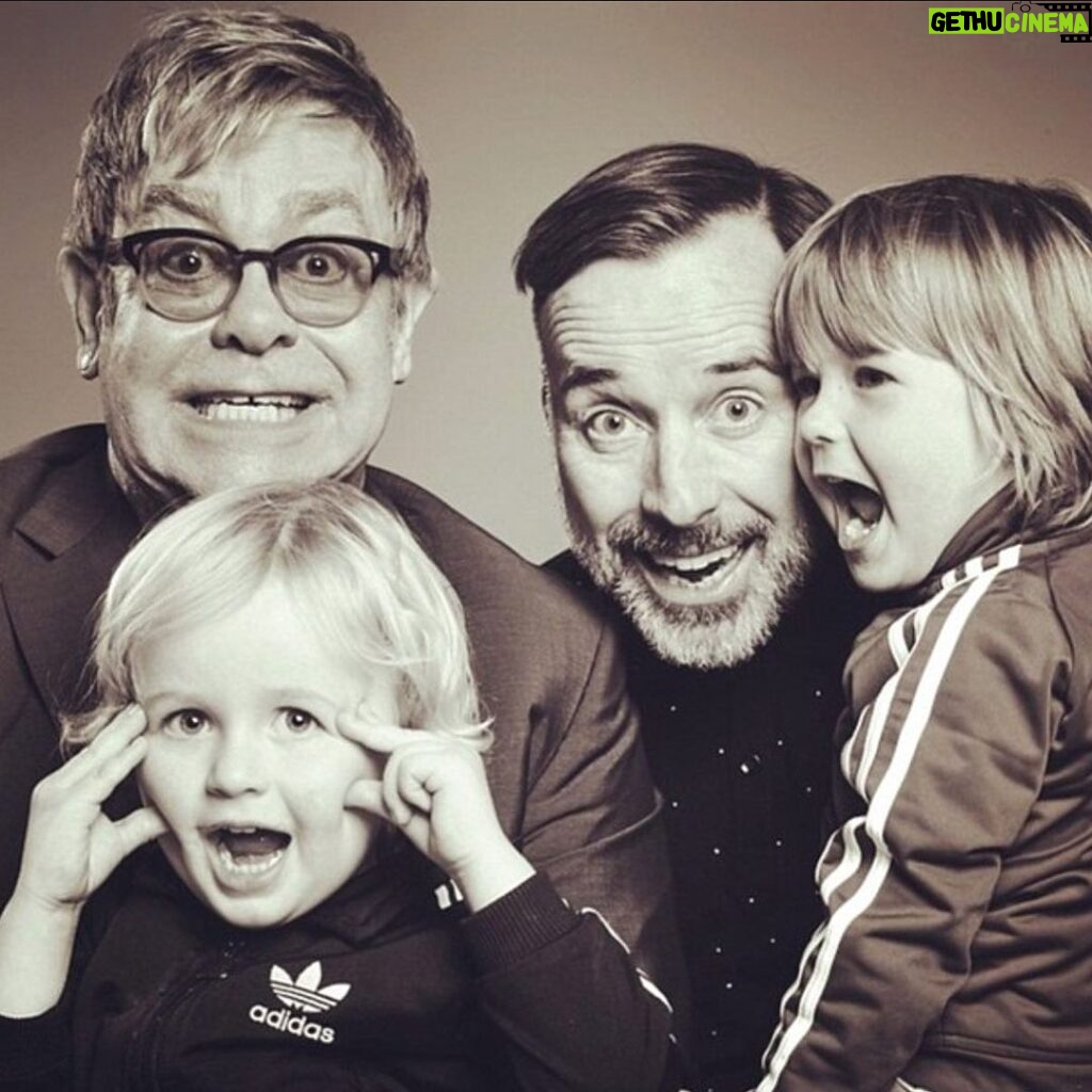 Elton John Instagram - Happy Birthday to the best Papa in the world! With all our love Elton, Zachary & Elijah ❤