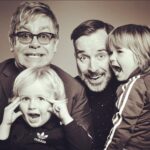 Elton John Instagram - Happy Birthday to the best Papa in the world! With all our love Elton, Zachary & Elijah ❤️