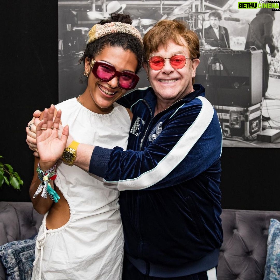 Elton John Instagram - I love @oliviadeano!! She has a beautiful voice and we’ve played a lot of her tracks on the Rocket Hour. She makes really fabulous records and her new album ‘Messy’ is no exception. It’s out now and I’m dying for her to have a big hit because she’s so good. 📸: @bengibsonphoto