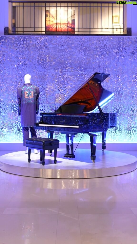 Elton John Instagram - Rocket Man has made touchdown in New York City 🚀   Christie’s invites the public to celebrate the legacy and music of Elton John.    Explore a wealth of one-of-a-kind pieces, from a custom Damien Hirst to an extravagant 18th-century costume designed by Sandy Powell. The collection reflects the musician’s life, loves, and interests plus a career and vision which has been admired world over.   Public Exhibition: Now – 21 February at Christie’s New York    Monday – Saturday, 11am – 5pm Sunday, 1pm – 5pm *19 February, 1pm — 5pm *21 February, 11am — 4pm   #THROUGHELTONSEYES