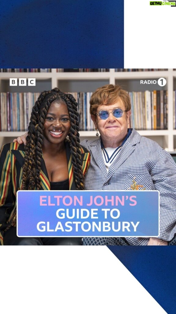 Elton John Instagram - Ahead of his first Glastonbury performance – and last UK show before the end of his record breaking Farewell tour – @eltonjohn sits down with @claraamfo to talk about the iconic festival and his favourite new artists on the lineup ❤ Watch the interview on @bbciplayer, or listen to Future Sounds at 6pm today to hear the full thing!