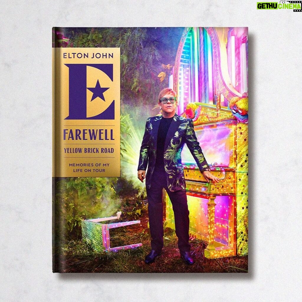 Elton John Instagram - I am incredibly excited to announce my new book, “Farewell Yellow Brick Road: Memories of My Life On Tour”, which goes behind the scenes on my final tour, from Allentown, PA, to Stockholm, Sweden and everywhere in between. It’s been a beautiful journey creating this book and remembering the people and places that shaped an incredible chapter in my life. As well as the stories and memories, not just from this tour but from throughout my career, I’ve included unreleased photography and memorabilia that I hope give you never-before-seen insights of my life on the road. I can’t wait to share it with you all on 24 September. Rocket Club members and those buying through my official store will receive their copy two weeks early, so head to store.eltonjohn.com to pre-order your copy now.