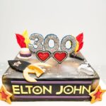 Elton John Instagram - 🚀🇩🇪 3️⃣0️⃣0️⃣🇩🇪🚀 A very special moment to play the 300th show of the Farewell Yellow Brick Road tour last night. Thank you Berlin and @mercedesbenzarena for a brilliant night! #EltonFarewellTour 📸: @bengibsonphoto Mercedes-Benz Arena