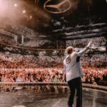 Elton John Instagram - 🚀🇩🇪 3️⃣0️⃣0️⃣🇩🇪🚀 A very special moment to play the 300th show of the Farewell Yellow Brick Road tour last night. Thank you Berlin and @mercedesbenzarena for a brilliant night! #EltonFarewellTour 📸: @bengibsonphoto Mercedes-Benz Arena