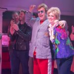 Elton John Instagram – What a night! Whilst I was with an electric crowd at The O2 for my first London show of this run, the incredible Tammy Faye team were snapping up awards at the Oliviers!
Congratulations to @katiebrayben1 on taking home Best Actress in a Musical for her brilliant portrayal of Tammy-Faye Baker, @varla_varla who won Best Supporting Actor in a Musical as Jerry Falwell and the whole team @almeida_theatre and Rocket Entertainment and behind the scenes shaping this show’s success; @davidfurnish, @misterjamesgraham @jakeshears and @rupertgoold! An incredible team I’m so grateful to work with 🚀
#TammyFaye @olivierawards