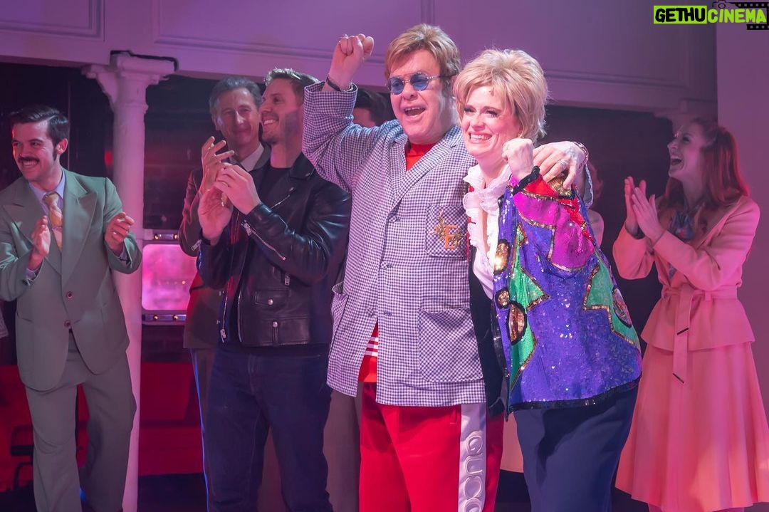Elton John Instagram - What a night! Whilst I was with an electric crowd at The O2 for my first London show of this run, the incredible Tammy Faye team were snapping up awards at the Oliviers! Congratulations to @katiebrayben1 on taking home Best Actress in a Musical for her brilliant portrayal of Tammy-Faye Baker, @varla_varla who won Best Supporting Actor in a Musical as Jerry Falwell and the whole team @almeida_theatre and Rocket Entertainment and behind the scenes shaping this show’s success; @davidfurnish, @misterjamesgraham @jakeshears and @rupertgoold! An incredible team I’m so grateful to work with 🚀 #TammyFaye @olivierawards