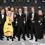 Elton John Instagram - ✨ the dream team ✨ Thank you for being there to accept the award on my behalf! @disneyplus @davidfurnish @lukelloyddavies @mrbenwinston @gabeturner73 AP/Invision for the Television Academy, © Television Academy  @matthewbaronphoto #emmys