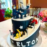 Elton John Instagram - I absolutely loved my birthday! A magical day with @davidfurnish and our beautiful sons. From the most spectacular cake - to the gift of 100 oak trees grown from acorns off the old tree that’s been gracing my driveway for centuries, it was a real celebration. Thank-you from the bottom of my heart to all the friends and fans who sent flowers and beautiful messages 🚀❤️🙏🏻⭐️