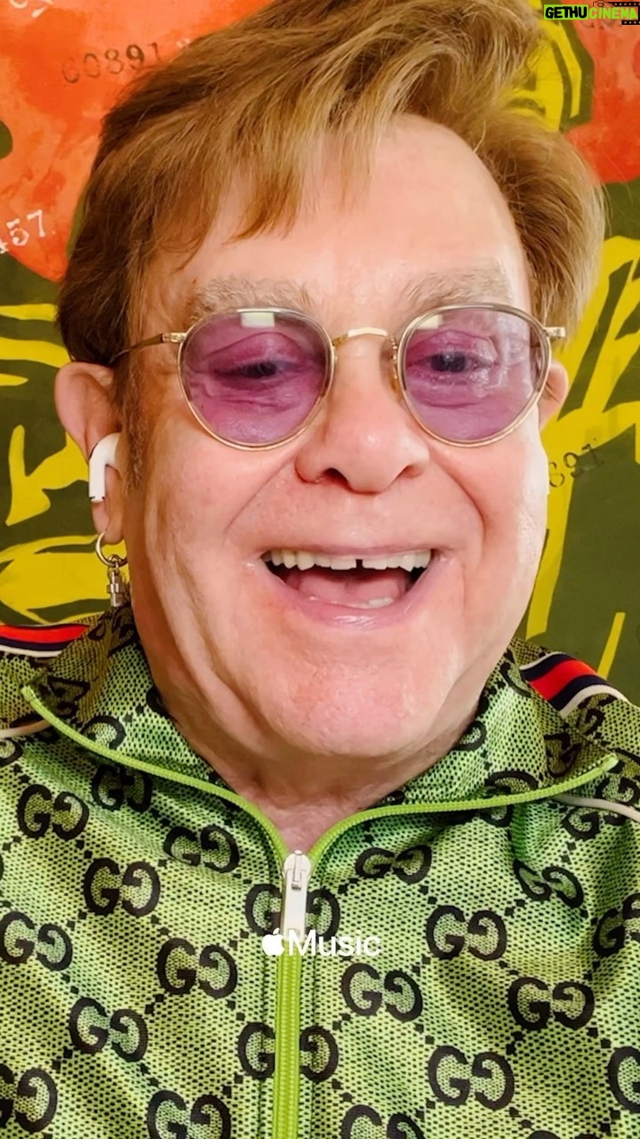 Elton John Instagram - Lovely catch up with Sir @EltonJohn 🤩 Thanks for having me on the #RocketHour 🚀 Appreciate all the kind words & bring on IBIZA ha! Listen to the full show on @AppleMusic: apple.co/Elton