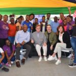 Elton John Instagram - What a week it’s been visiting @ejaf and @pepfar HIV prevention and care projects in Johannesburg with Congress leaders to celebrate what the past 20 years of funding has achieved – saving lives and creating brighter futures for millions of people. @davidfurnish and I were thrilled to meet so many young people taking part in @ejaf programmes. Through innovative tech we are helping young people talk about sex, love and relationships and supporting their mental and sexual health. The future is theirs for the taking! We must keep our foot on the accelerator to continue this remarkable progress in partnership with @pepfar. My thanks go to all of the amazing medical staff, youth mentors, educators and of course those wonderful young people we met along the way. Til next time South Africa! #HIV #AIDS #PEPFAR20 #Triggerise #BWiseHealth #Praekelt