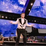 Elton John Instagram - My second and final performance at AAMI Park - thank you, Melbourne for all your love! Next stop Sydney 🦘 #EltonFarewellTour 📸: @bengibsonphoto