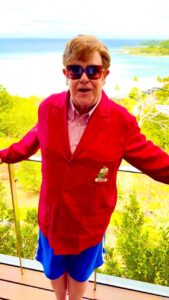 Elton John Instagram - Happy New Year wishes to all my fans, as we enter the final year of my Farewell Yellow Brick Road Tour 🚀❤️ #eltonfarewelltour Hayman Island