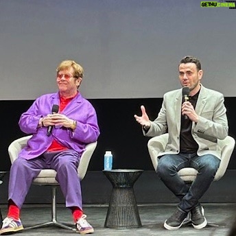 Elton John Instagram - Thank you to all those who came along to hear @davidfurnish, @lukelloyddavies, @mrbenwinston and I talk with @davekarger about “Elton John Live: Farewell from Dodgers Stadium” on @disneyplus. It was quite special to relive that incredible night and share the journey of how it came together with the help of the incredible teams across Rocket Entertainment, @fulwell73productions and Disney+ 🚀
