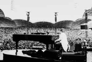 Elton John Instagram - My second and final performance at AAMI Park - thank you, Melbourne for all your love! Next stop Sydney 🦘

#EltonFarewellTour

📸: @bengibsonphoto
