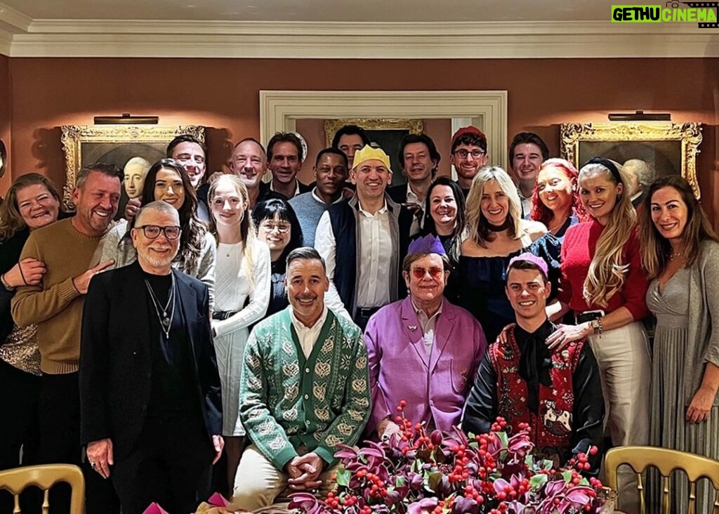 Elton John Instagram - A fabulous Christmas party with Rocket Entertainment celebrating a wonderful year! Thank you to everyone who has contributed to a very special 2023, what a year it's been! 🚀⭐