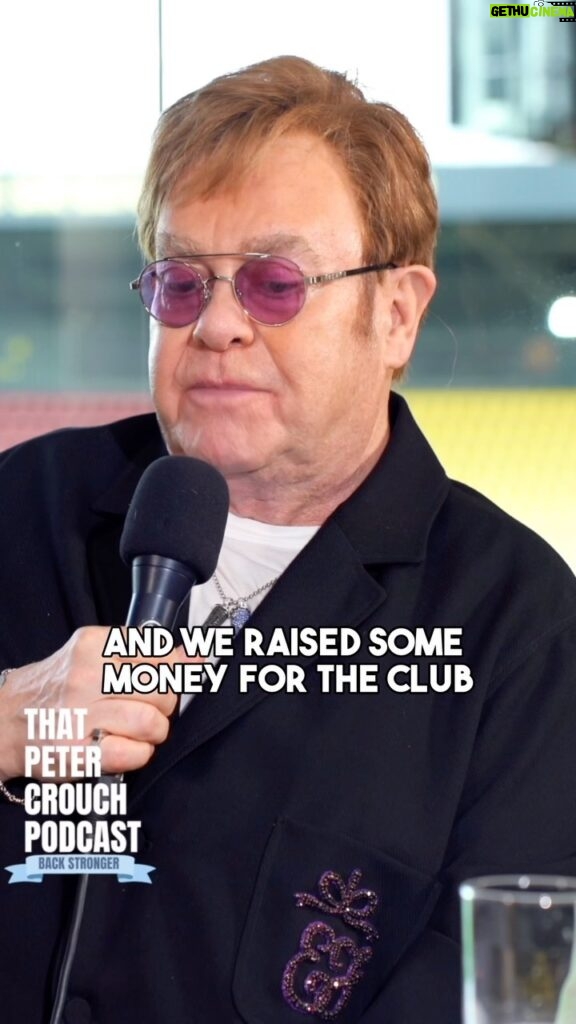 Elton John Instagram - A very special episode of the pod with THE @eltonjohn talking all things “Watford Forever”. From his time as owner of @watfordfcofficial , taking the club from 92nd in the league to the FA Cup final, to some of his favourite memories with Graham Taylor, there isn’t much this man doesn’t know (or love) about football. Listen back to the full episode tomorrow and get your copy of “Watford Forever” - available now in all good book stores.