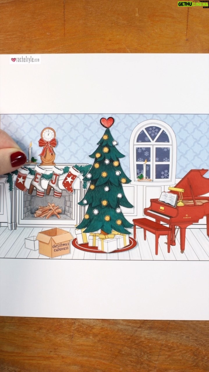 Elton John Instagram - Nothing says Christmas like decking the halls and decorating the tree. Thank you @rachelryle for this beautiful animation which captures all my favourite parts of the holidays! 🎄🎅🏼❄️❤️