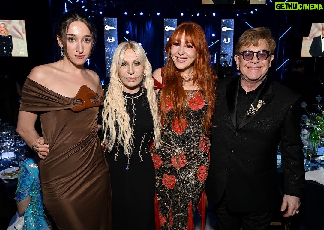 Elton John Instagram - I woke up today full of gratitude and love! #EJAFOscars is a night that means so much to us and the people that @ejaf supports. In just one night, we raised an incredible $10.8million that will reach the communities who are most vulnerable to HIV with the compassionate care they deserve. Thank you from all of us at the Foundation. ๐ธ: @gettyimages West Hollywood Park