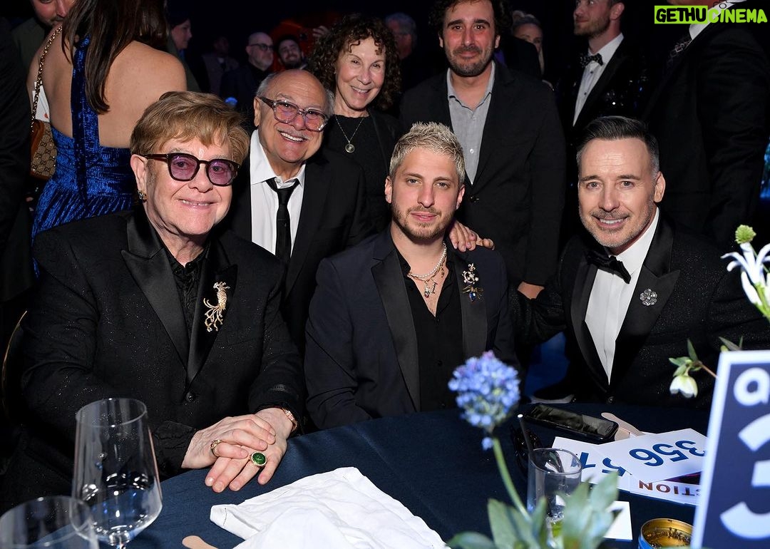 Elton John Instagram - I woke up today full of gratitude and love! #EJAFOscars is a night that means so much to us and the people that @ejaf supports. In just one night, we raised an incredible $10.8million that will reach the communities who are most vulnerable to HIV with the compassionate care they deserve. Thank you from all of us at the Foundation. ๐ธ: @gettyimages West Hollywood Park