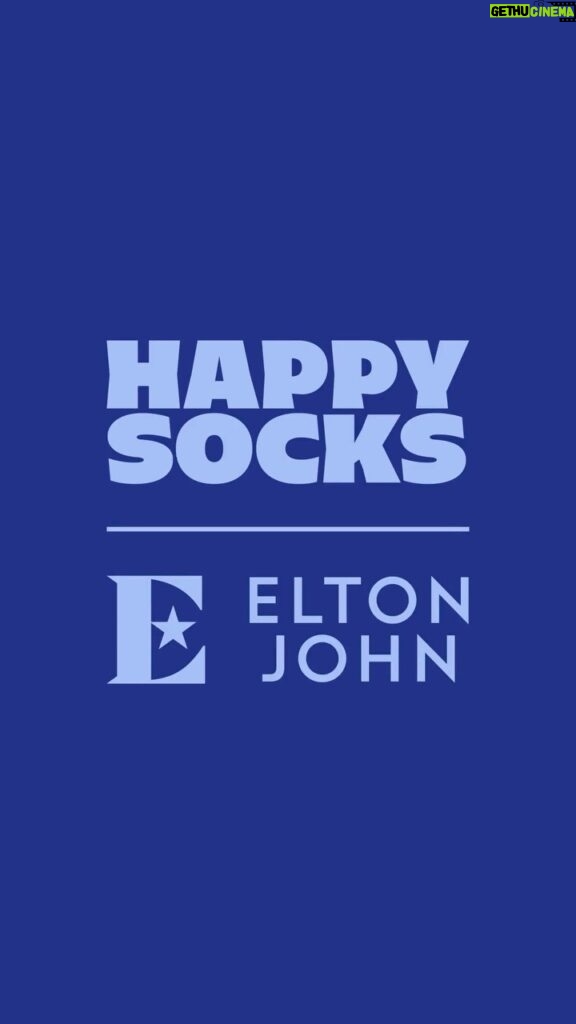 Elton John Instagram - Happy Socks x Elton John - The most complete gift set for an Elton John fan is here. 6 socks inspired by quintessential moments from Elton’s career, his hit songs and iconic fashion moments. The Happy Socks x Elton John Special Edition is now live through the link in bio 🔗