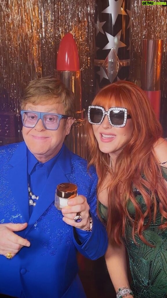 Elton John Instagram - 🌟🕶 AN ICON MEETS AN ICON! 🕶🌟 Darlings, this holiday season is all about GIVING BACK + INSPIRING EUPHORIA!! My ICONIC Magic Cream moisturiser and these SENSATIONAL @eltonjohneyewear BLING frames are here to make everyone’s ROCK STAR beauty dreams come true!!! 💖😘 It is our honour to support @eltonjohn and @ejaf The Rocket Fund, and to help TURBO-CHARGE their initiative to end AIDS for all. I have made a personal contribution to The Rocket Fund, and together we want to shine a spotlight on those who are most at risk of HIV and inspire and empower everyone, everywhere, to live a life filled with CONFIDENCE, HAPPINESS, and MAGIC! 🚀 Charlotte Tilbury Beauty is a proud official partner of The Rocket Fund, powered by the Elton John AIDS Foundation. #CharlotteTilbury #StepIntoMagic #CharlotteTilburyHoliday
