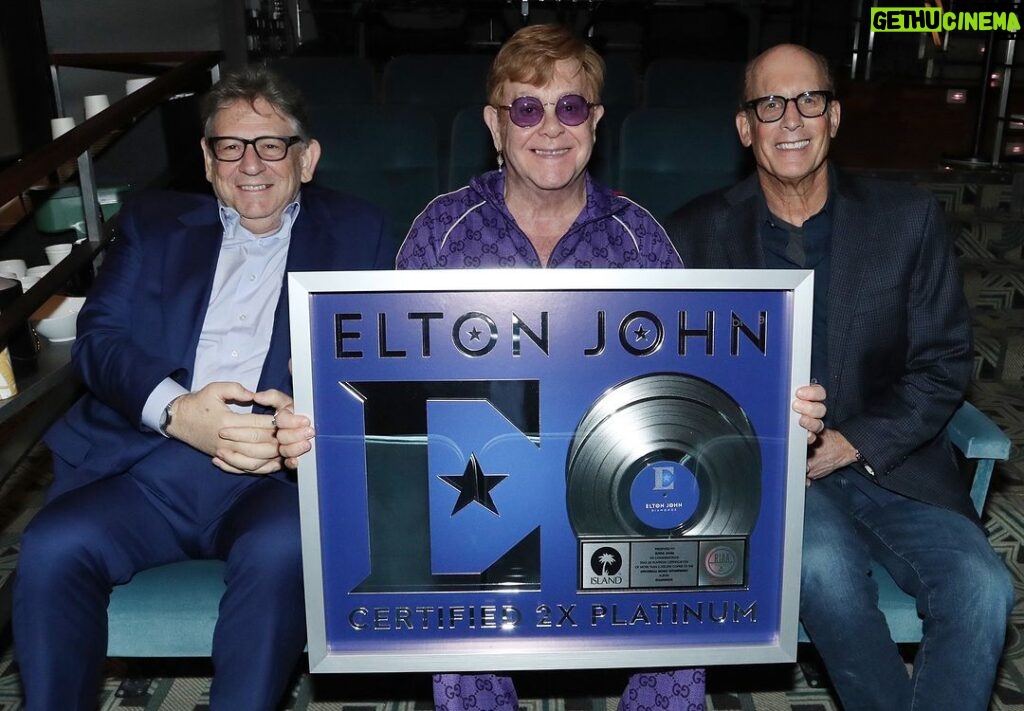 Elton John Instagram - ‼🤩2 MILLION COPIES OF DIAMONDS SOLD IN THE US🤩‼ My huge thanks goes to @riaa_awards for the certification, to Sir Lucian Grainge, Bruce and all of those at UMG and UME for your continued support of my music, and of course to all the fans who continue to love and listen to the tracks. I love you all!