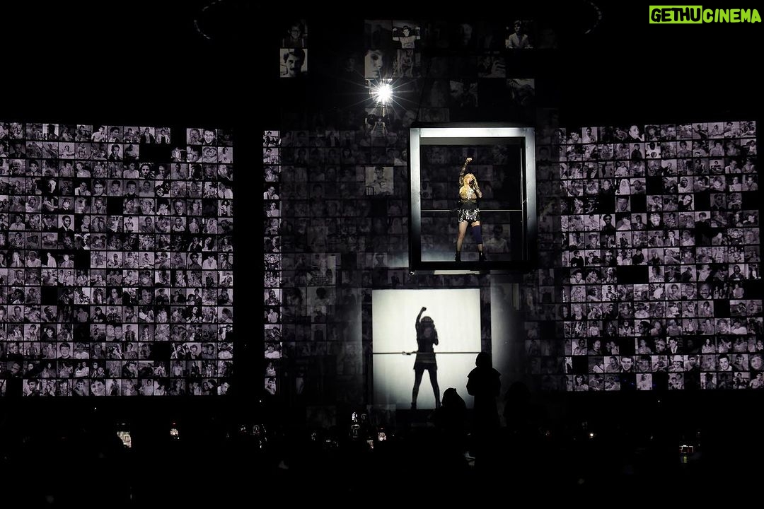 Elton John Instagram - We're deeply moved by the heartfelt tribute from @madonna during her Celebration Tour performance of ‘Live to Tell’, honouring the 40.4 million people we've lost to AIDS. Thank you, Madonna, for your advocacy and compassion, and for raising important awareness of the ongoing mission to end AIDS. With 39 million people living with HIV today, 9.4 million of whom are not currently on life-saving treatment, we must keep using our voices and platforms to ensure everyone has the opportunity to live full and healthy lives. 📸: @kevinmazur @gettyentertainment