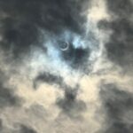 Emeraude Toubia Instagram - my moon, my sun - a cosmic symphony of a solar eclipse