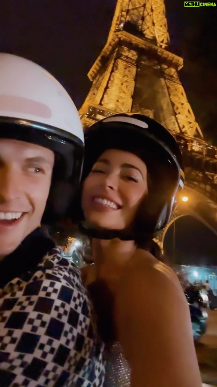 Emeraude Toubia Instagram - 🏍️💋✨ Eiffel Tower, Paris France
