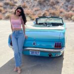 Emeraude Toubia Instagram - Newest member of my family made a guest star appearance in @withloveonprime S2 ;) 🚙 !! Also, I may or may not know the premiere date 🤫💕 p.s shout out to my stand-in / body double @thedanielleflores for always rocking it !! @primevideo @amazonstudios 💙💛