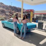 Emeraude Toubia Instagram - Newest member of my family made a guest star appearance in @withloveonprime S2 ;) 🚙 !! Also, I may or may not know the premiere date 🤫💕 p.s shout out to my stand-in / body double @thedanielleflores for always rocking it !! @primevideo @amazonstudios 💙💛