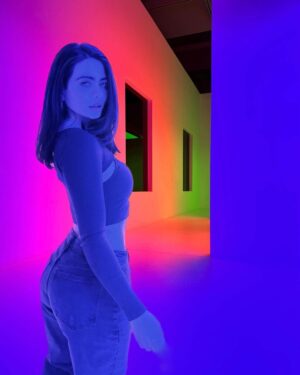 Emeraude Toubia Instagram - color in time and space. Chromosaturation by Carlos Cruz Diez