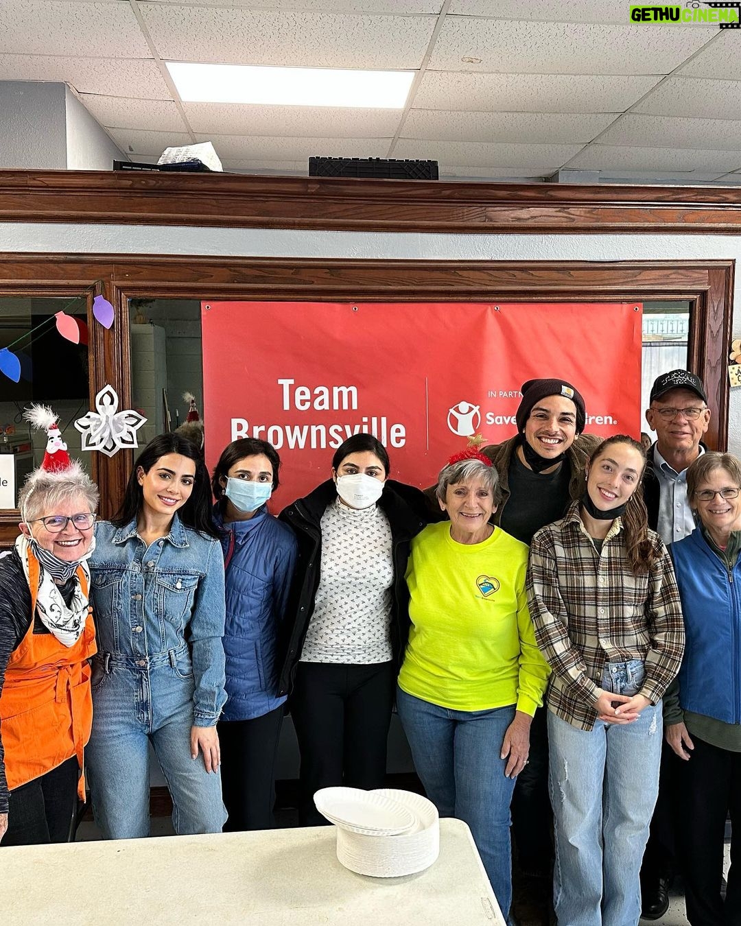 Emeraude Toubia Instagram - Every day is holiday season for @teambrownsville! Working nonstop to get asylum seekers the help they need to live lives of safety, freedom and dignity. Today I joined Team Brownsville to bring a smile, comfort, information and supplies to people in need. To my local friends, I ask you to help with donating food, feminine hygiene products, baby food, etc. And to my friends around the world, please donate through their website. I urge you to help Team Brownsville or any charity of choice, not only this holiday season, but year round. It’s not the size of the present; it’s the size of your heart. Our future starts now! Brownsville, Texas