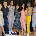 Emeraude Toubia Instagram – The @primevideo Experience #FYC @televisionacad @amazonstudios panel! 💙💛

Our @withloveonprime cast, ‘glorious’ leader @gloriakellett and radiant moderator @evalongoria !! ❤️ Los Angeles, California